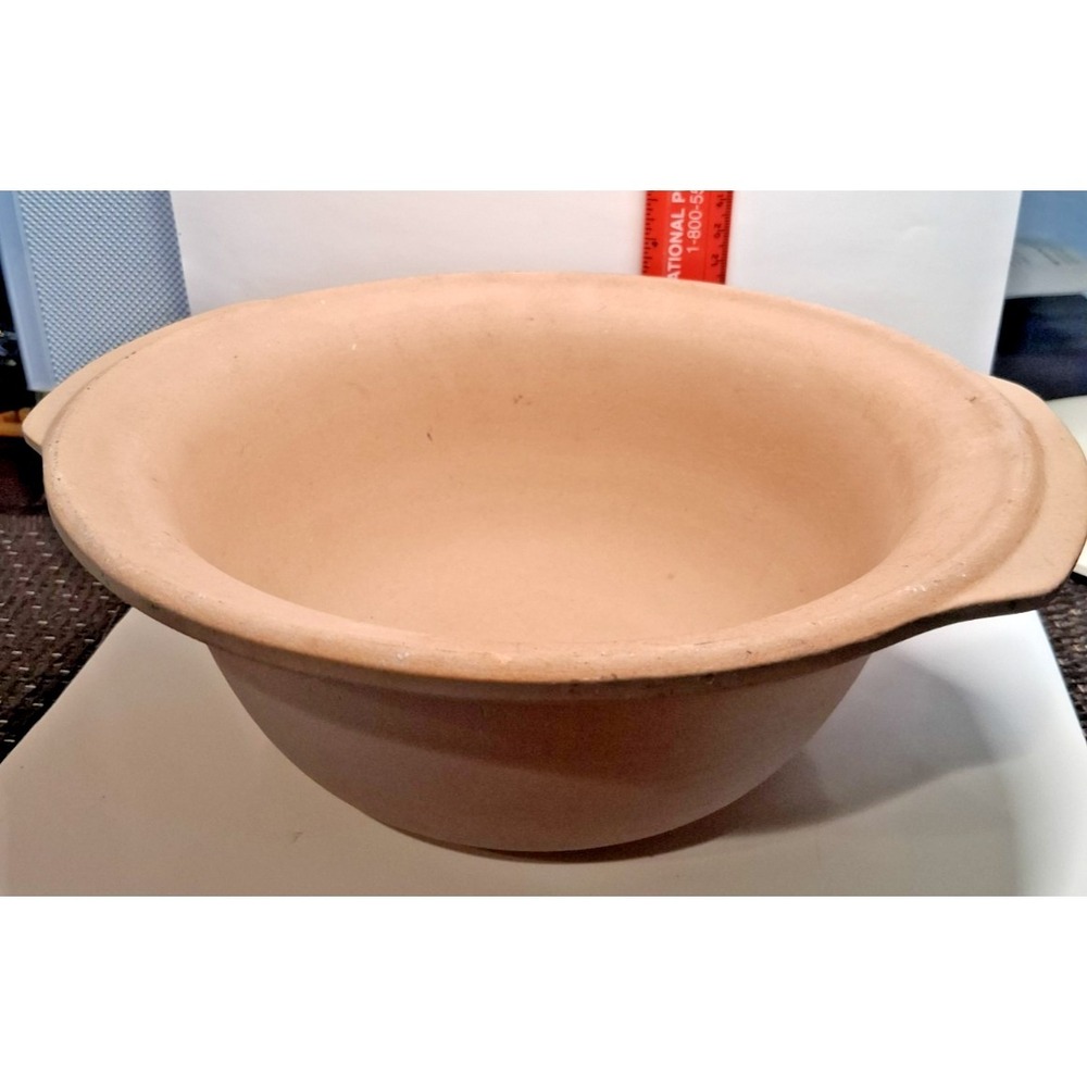 Pampered Chef stoneware baking bowl from the Family Heritage Collection